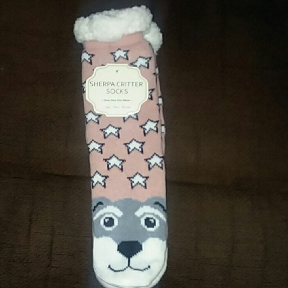 Women's Sherpa Critter Socks